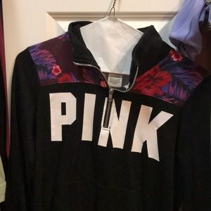 PINK sweatshirt with floral